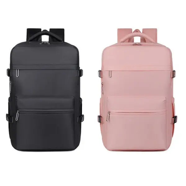 Velwel-Reise-Rucksack mit Kompressionsbeutel – Perfekt für Kleidung & Reisen