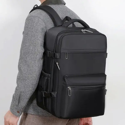 Velwel-Reise-Rucksack mit Kompressionsbeutel – Perfekt für Kleidung & Reisen
