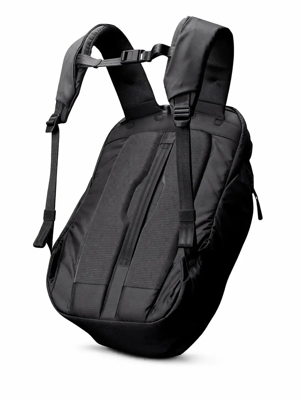 Rückansicht des Premium-Rucksacks mit gepolsterten Schultergurten