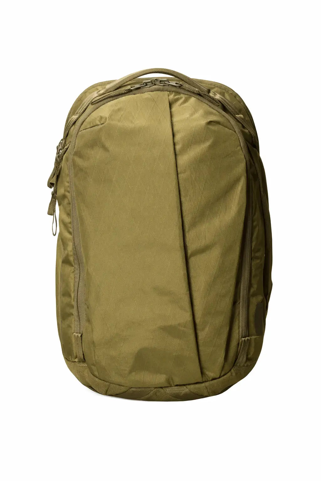 Olivgrüner Premium-Reiserucksack mit wasserabweisender Oberfläche