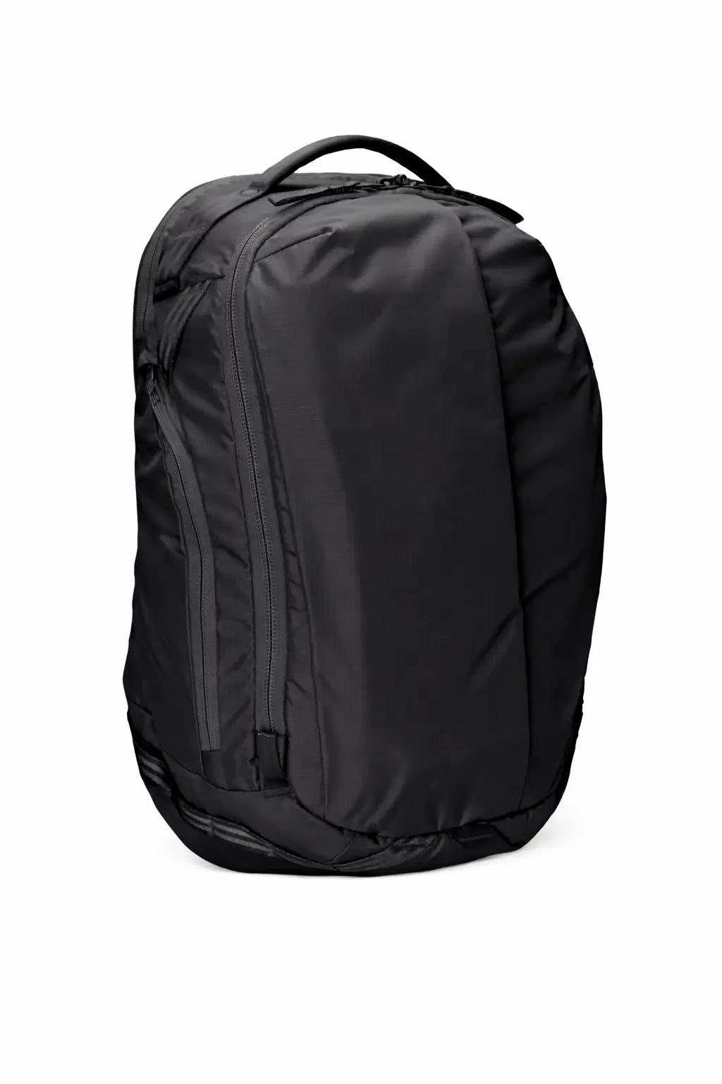 Moderner schwarzer Reiserucksack mit großzügigem Stauraum