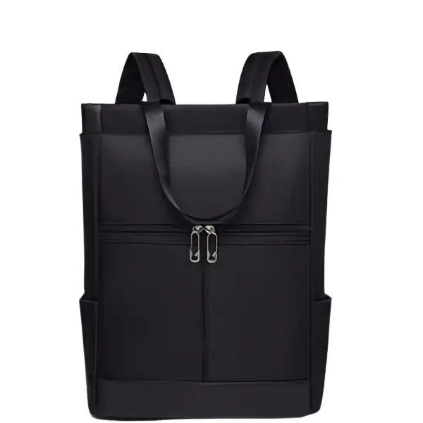 Damenrucksack Schwarz – zeitloser Rucksack, praktisch für Reisen und Alltag